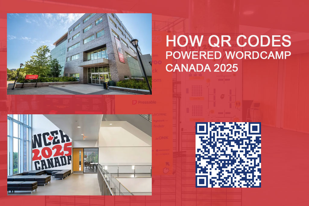 QR Codes at WordCamp Canada 2025: Why Static Codes Worked Best